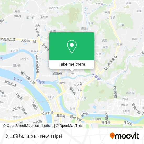 芝山璞旅 map
