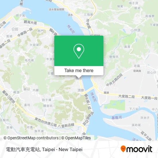 電動汽車充電站 map