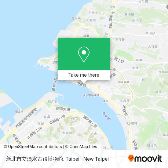 新北市立淡水古蹟博物館 map
