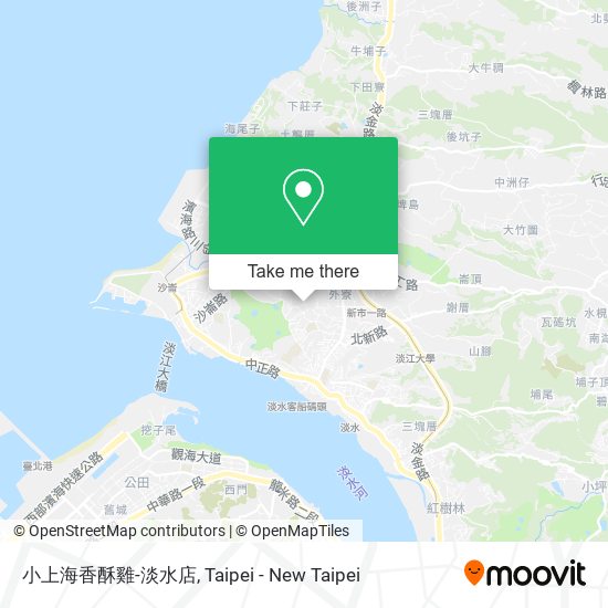 小上海香酥雞-淡水店 map