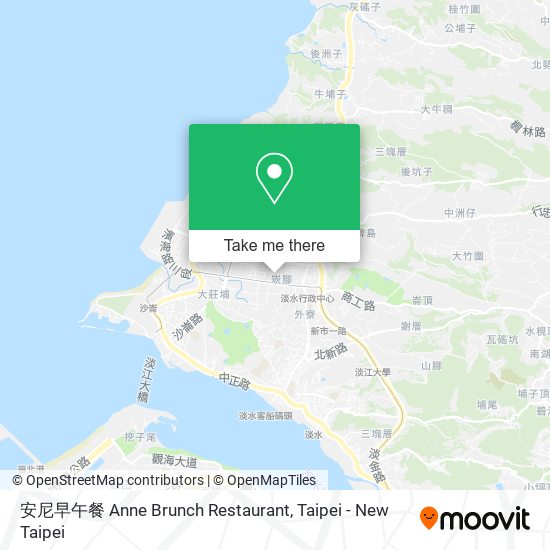 安尼早午餐 Anne Brunch Restaurant地圖