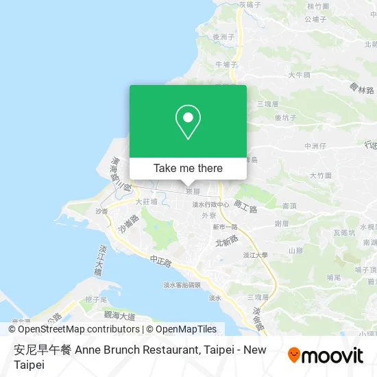 安尼早午餐 Anne Brunch Restaurant map
