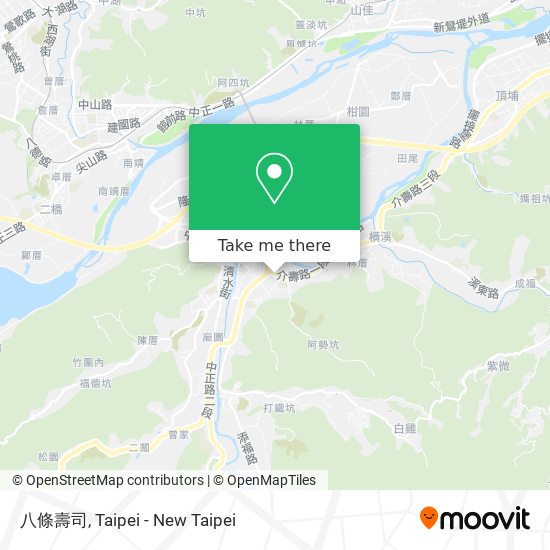 八條壽司地圖