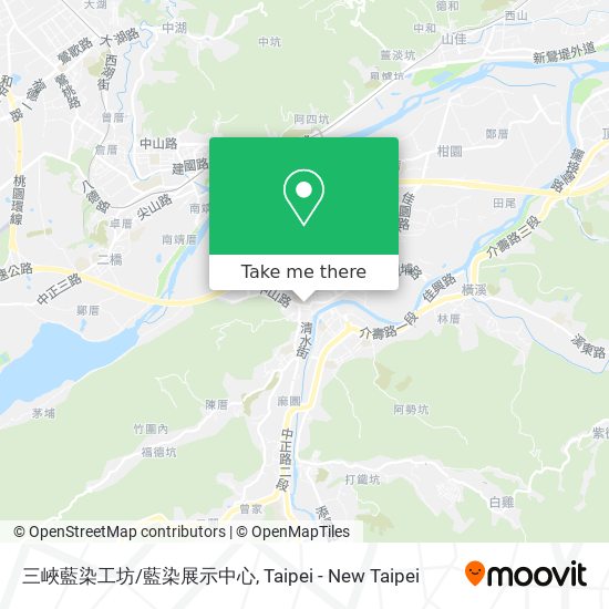 三峽藍染工坊/藍染展示中心 map