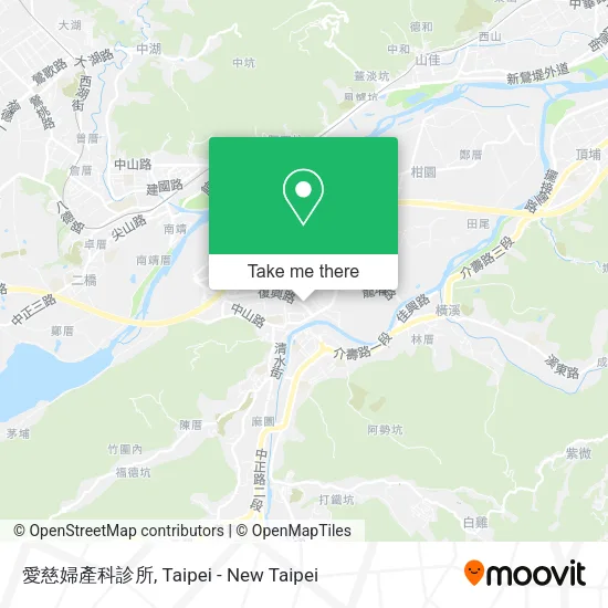 愛慈婦產科診所地圖