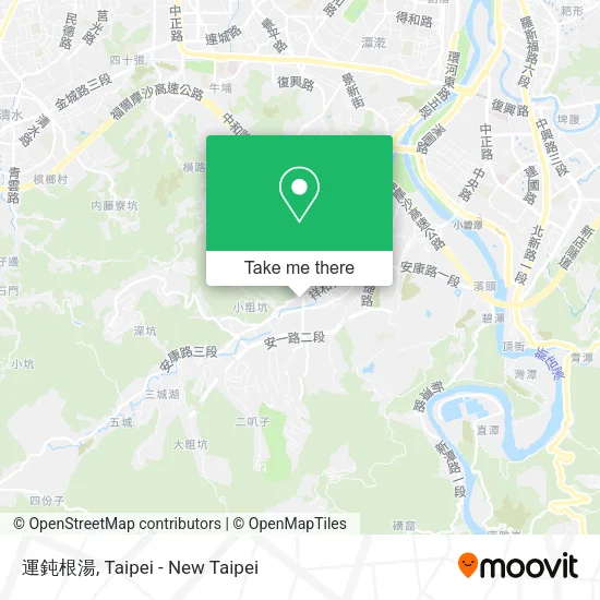 運鈍根湯 map