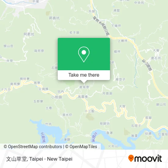 文山草堂地圖