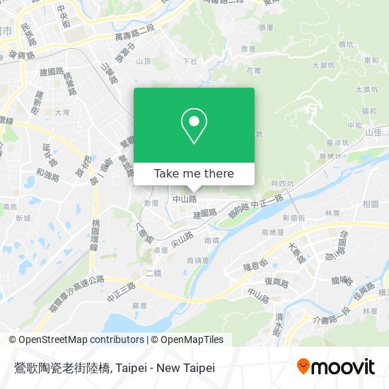 鶯歌陶瓷老街陸橋 map