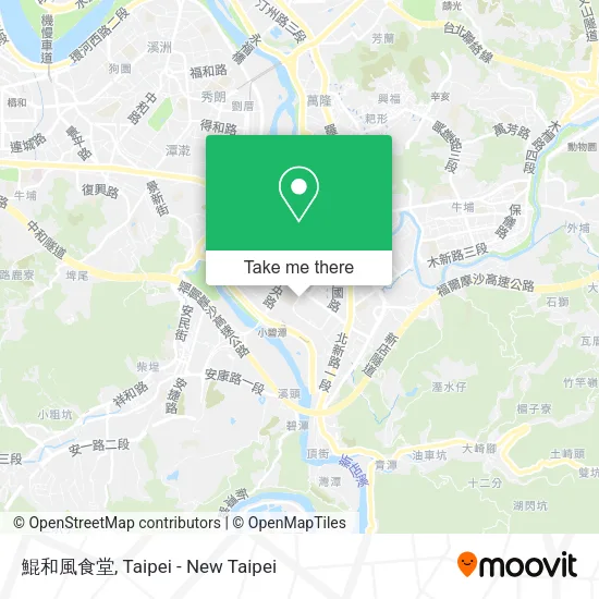 鯤和風食堂 map