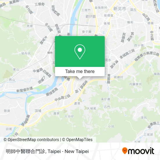 明師中醫聯合門診地圖