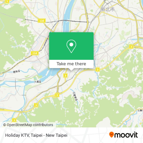 Holiday KTV map