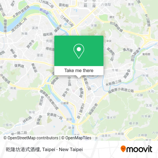 乾隆坊港式酒樓地圖