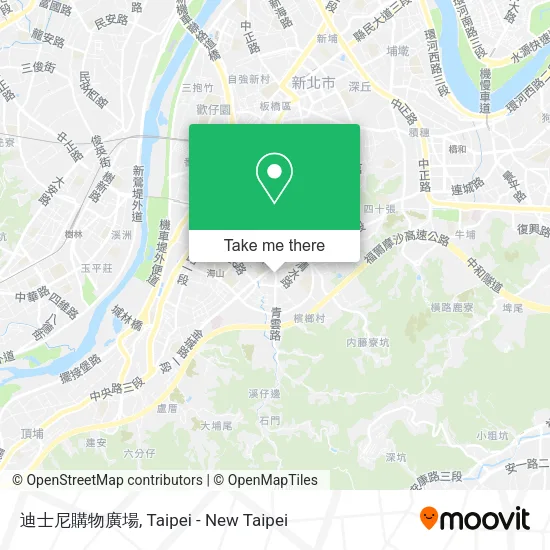 迪士尼購物廣場地圖