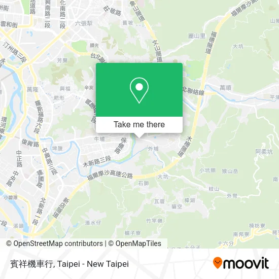 賓祥機車行地圖