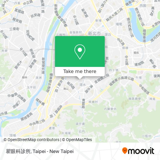 瞿眼科診所 map