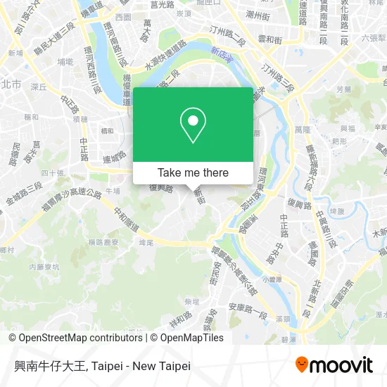 興南牛仔大王地圖