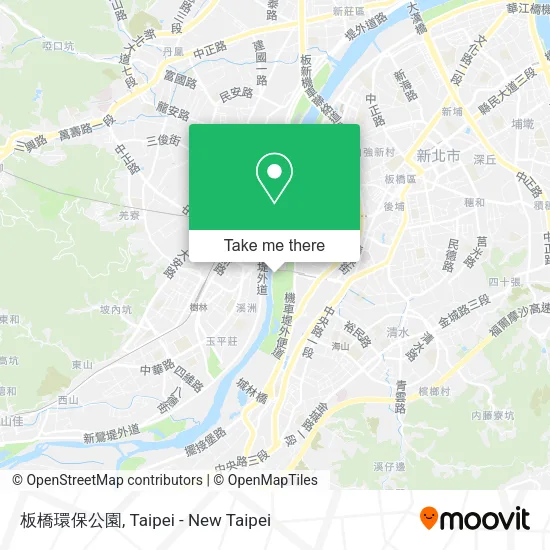 板橋環保公園地圖