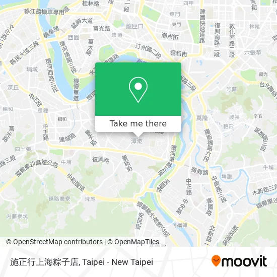施正行上海粽子店 map