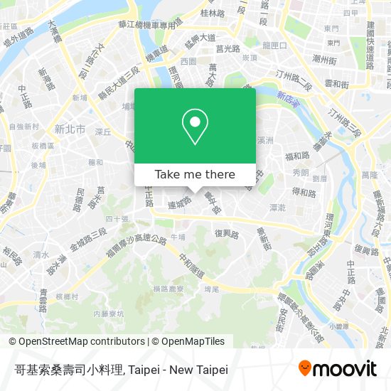 哥基索桑壽司小料理 map