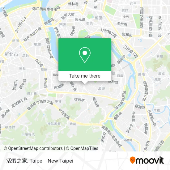 活蝦之家地圖