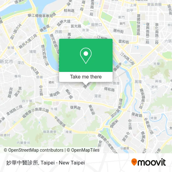 妙華中醫診所地圖