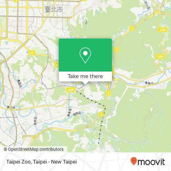 Taipei Zoo map
