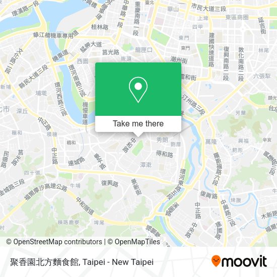 聚香園北方麵食館 map