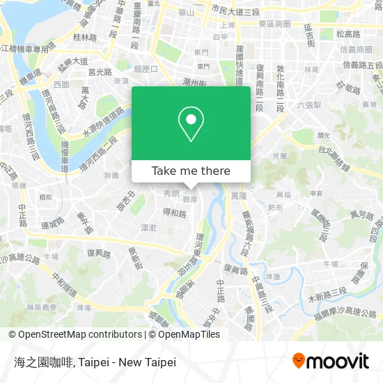 海之園咖啡 map