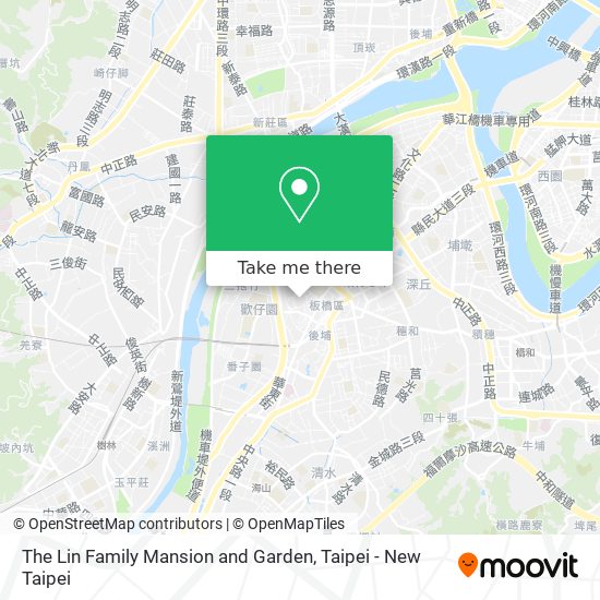 The Lin Family Mansion and Garden map