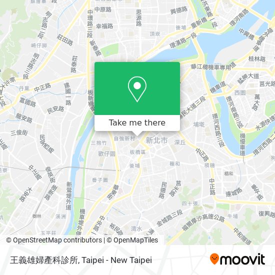 王義雄婦產科診所 map