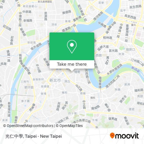 光仁中學 map