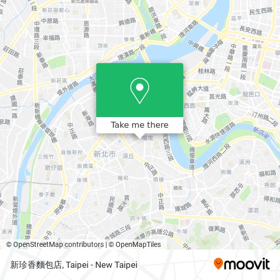 新珍香麵包店 map