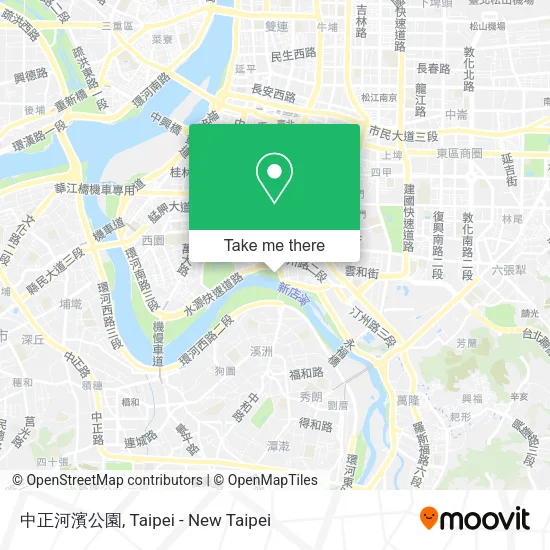 中正河濱公園 map