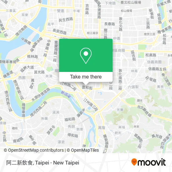 阿二新飲食 map