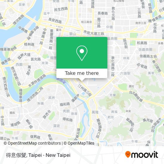 得意假髮 map