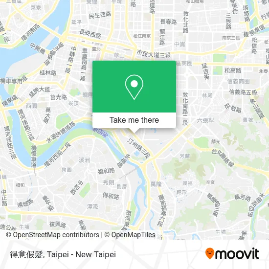 得意假髮 map