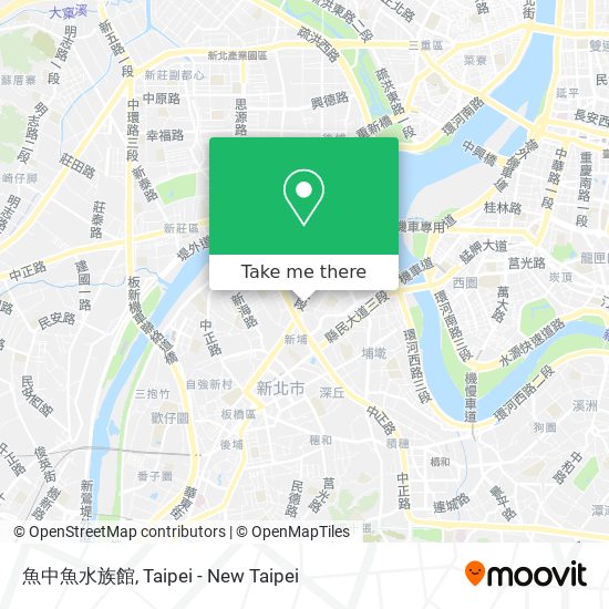 魚中魚水族館 map