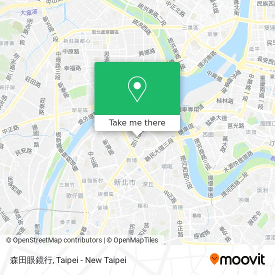 森田眼鏡行 map