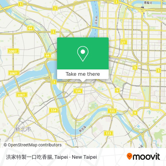 洪家特製一口吃香腸 map