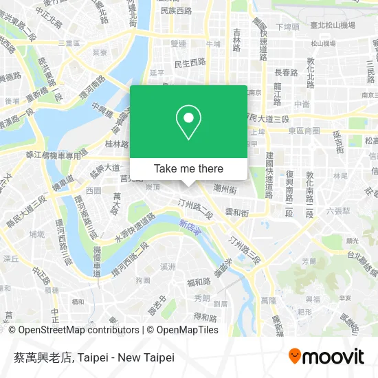 蔡萬興老店 map