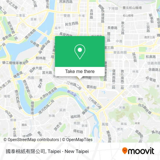 國泰棉紙有限公司 map