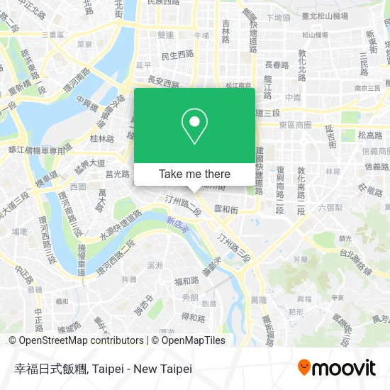 幸福日式飯糰地圖