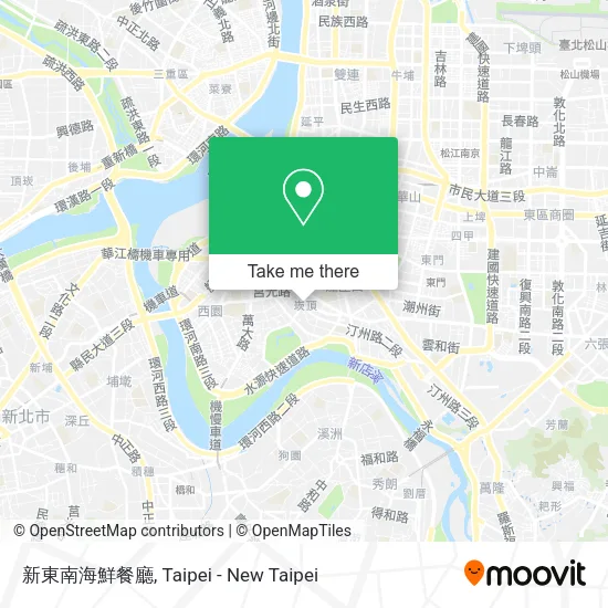 新東南海鮮餐廳 map