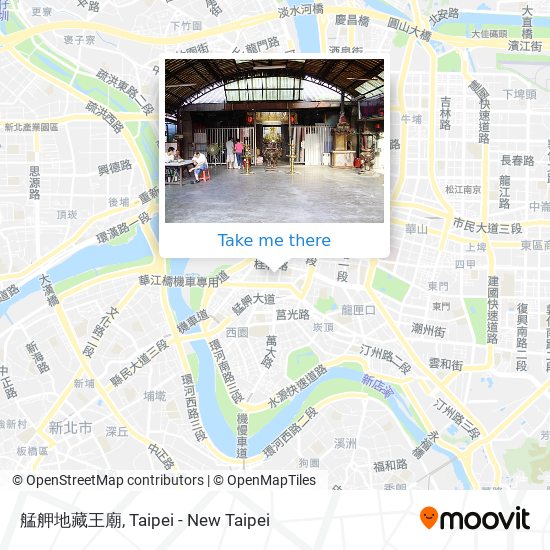 艋舺地藏王廟 map