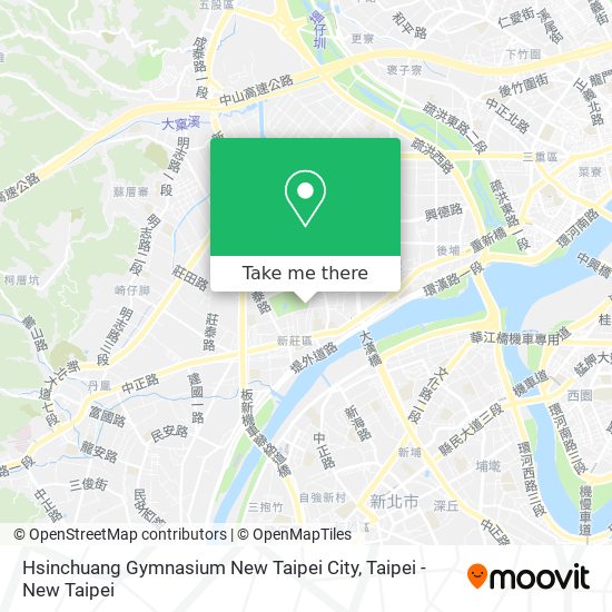 Hsinchuang Gymnasium New Taipei City地圖