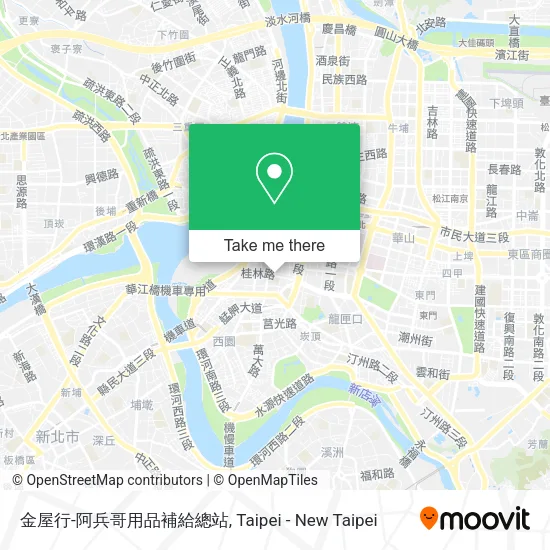 金屋行-阿兵哥用品補給總站 map