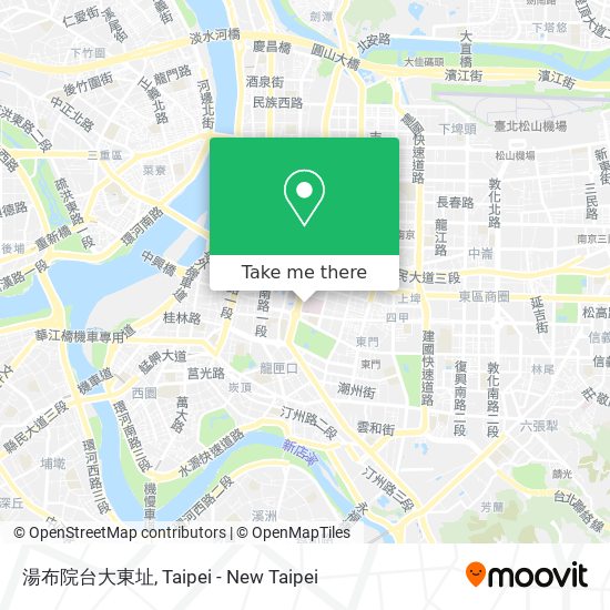 湯布院台大東址 map