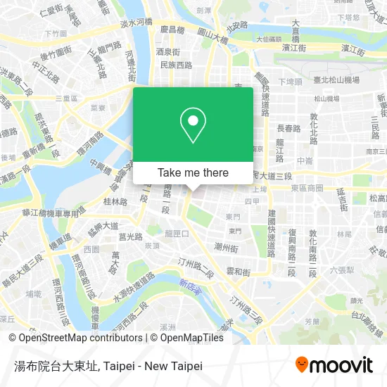 湯布院台大東址 map