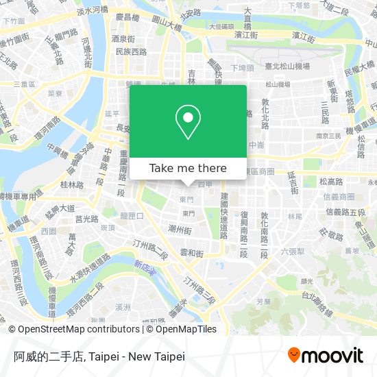 阿威的二手店 map