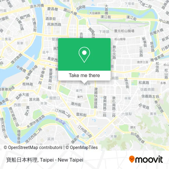 寶船日本料理 map